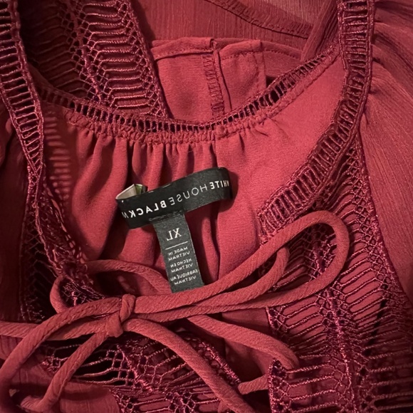 WHBM TUNIC BLOUSE - Picture 7 of 7